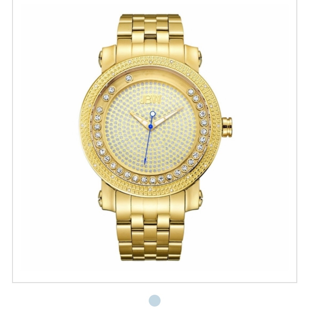 JBW Hendrix Gold-Tone Diamond Men’s Watch